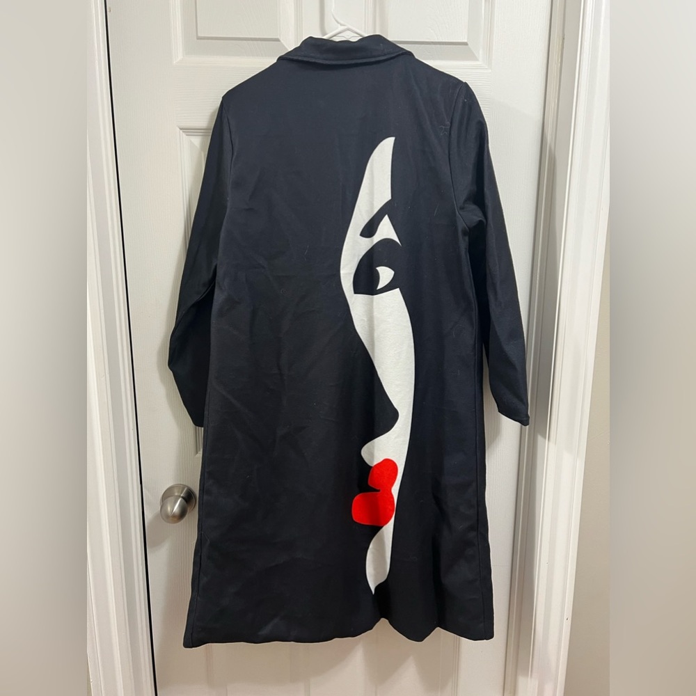 Dark navy long jacket